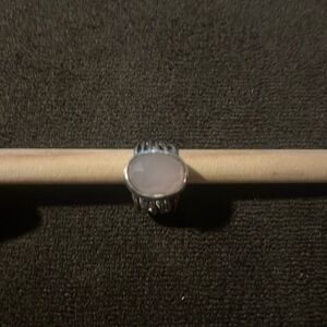 Silpada Pink Quartz Ring